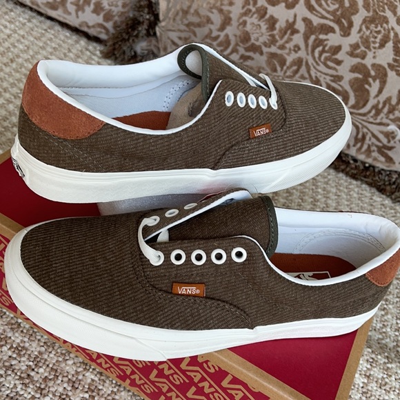 Vans Era 59 Flannel Dusty Olive Men’s - Picture 11 of 16